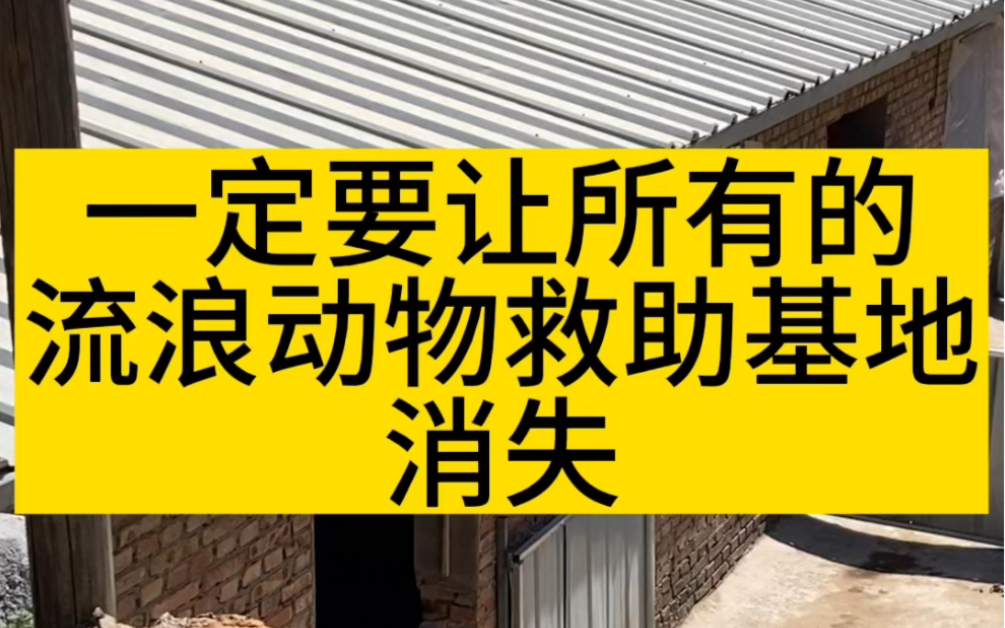 [图]一定要让所有的流浪动物救助基地消失。