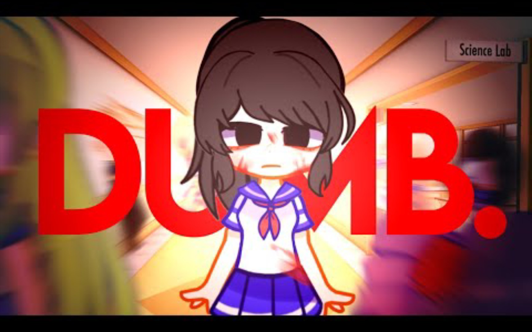 [图]【Gacha club/ 搬運】EVERYONE IS DUMB | ‼️TW FLASH + BL00D ‼️| yandere sim