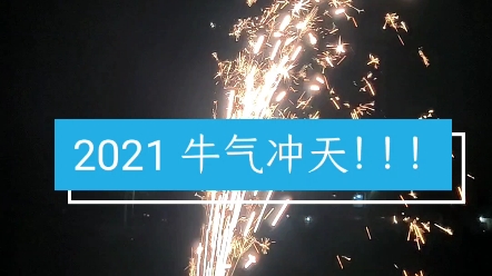 2021烟花满天牛气冲天