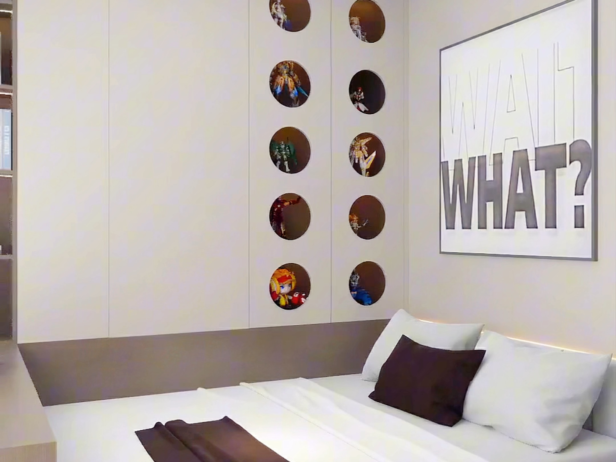 10平米儿童房这么装一边衣柜收纳,书桌学习.一边休息.