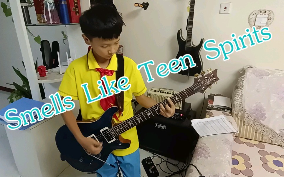 [图]电吉他翻弹 涅槃-Smells Like Teen Spirits