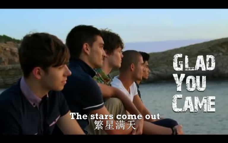 [图][中英]【Glad You Came 】- The Wanted