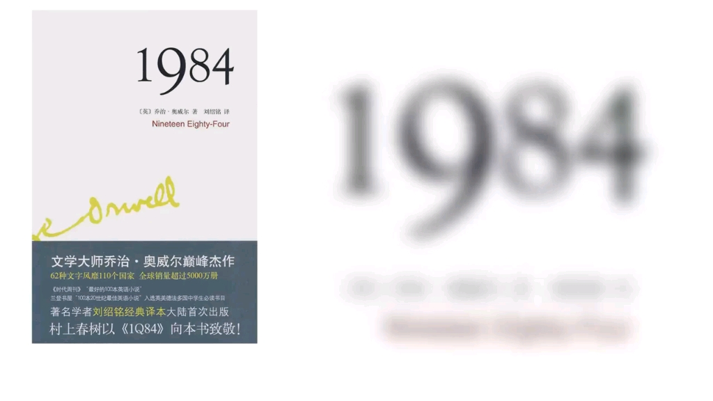 《1984》村上春树哔哩哔哩bilibili