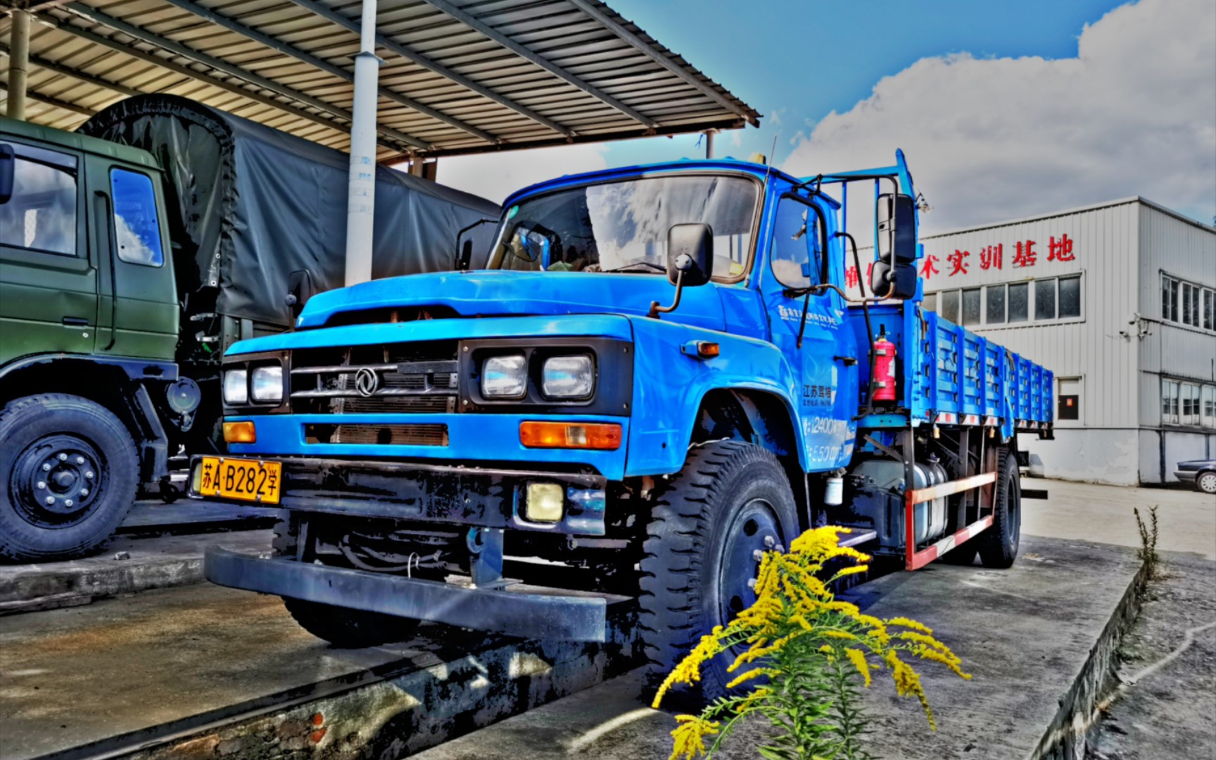 【南京狮麟驾院】东风教练大王—eq5120xlhl柴油教练车怒吼