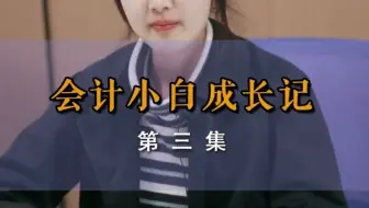 会计小月第三集
