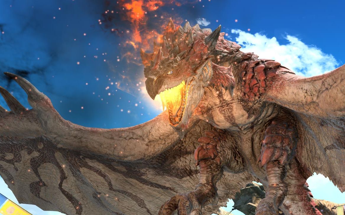 【ff14】联动任务-上位雄火龙狩猎战