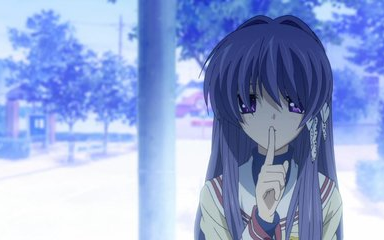 [图]【CLANNAD】杏篇7，杜丹带我找到了杏，杏独自一人站在雨中