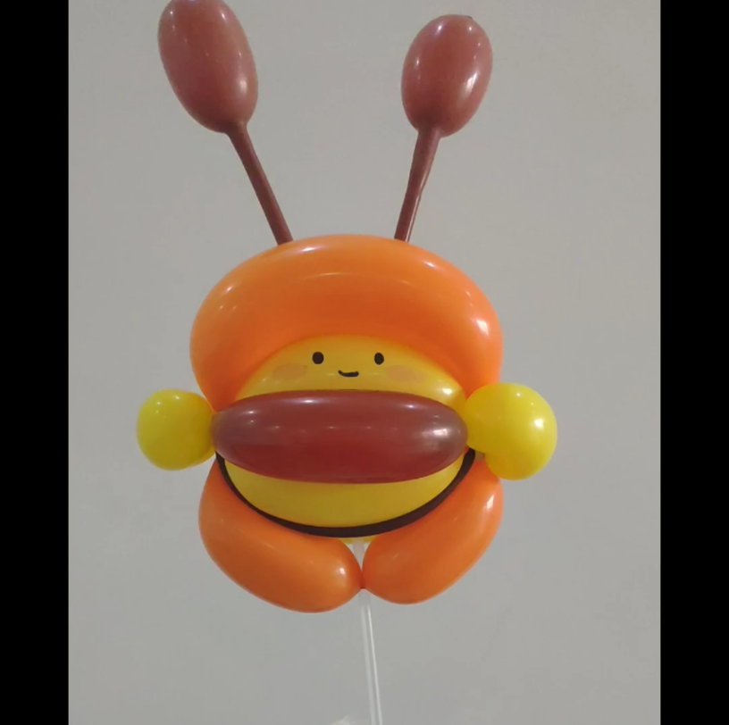 【手工气球】小蜜蜂:再见我去工作了_哔哩哔哩_bilibili