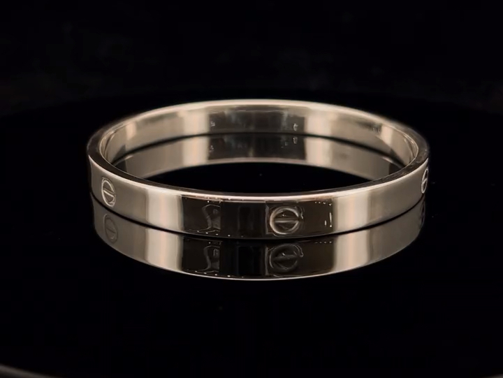 亮面卡家手镯 ,以时光之名,许一生之诺