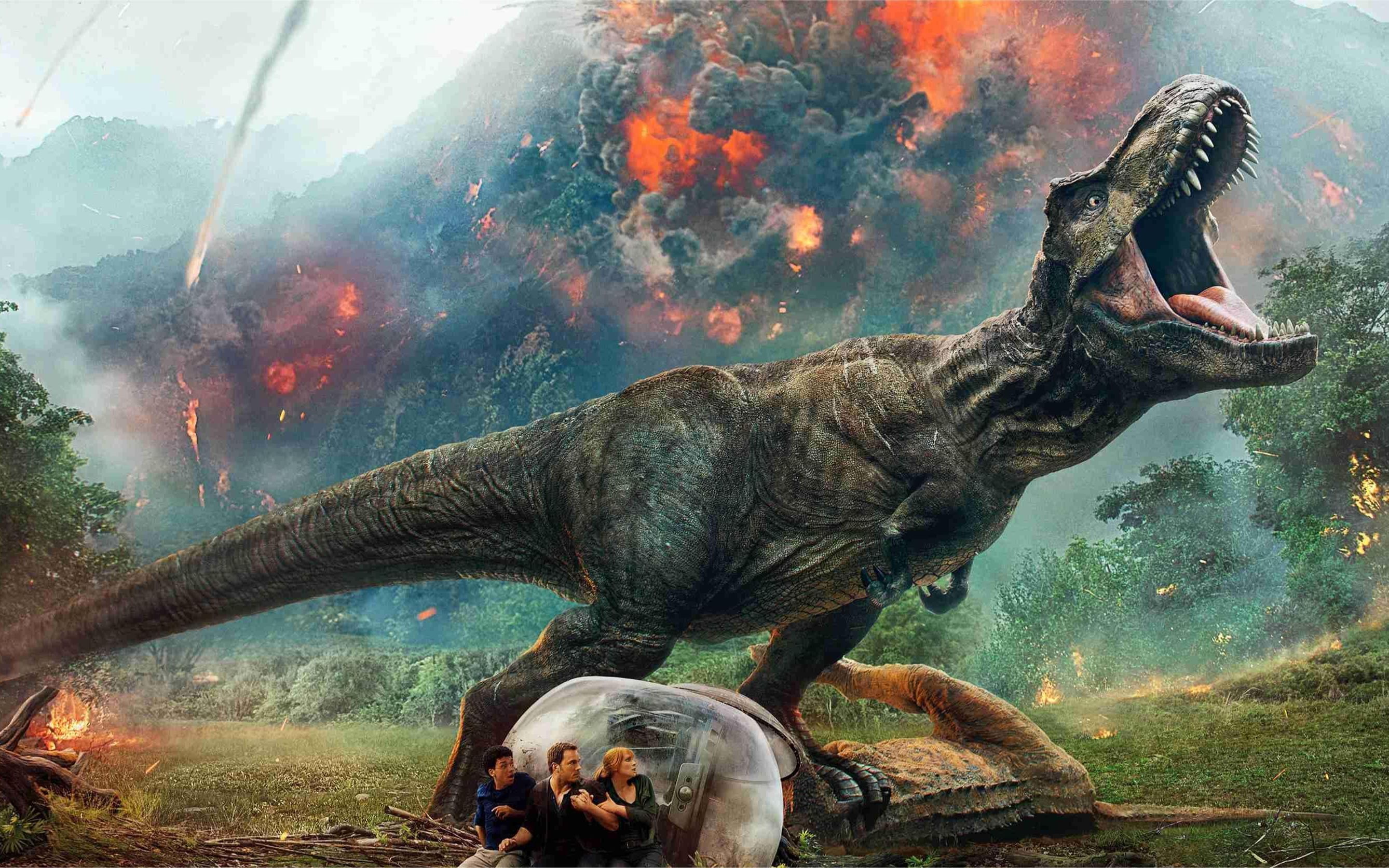 《第一集》侏罗纪世界,科学家培育出混血暴虐霸王龙!