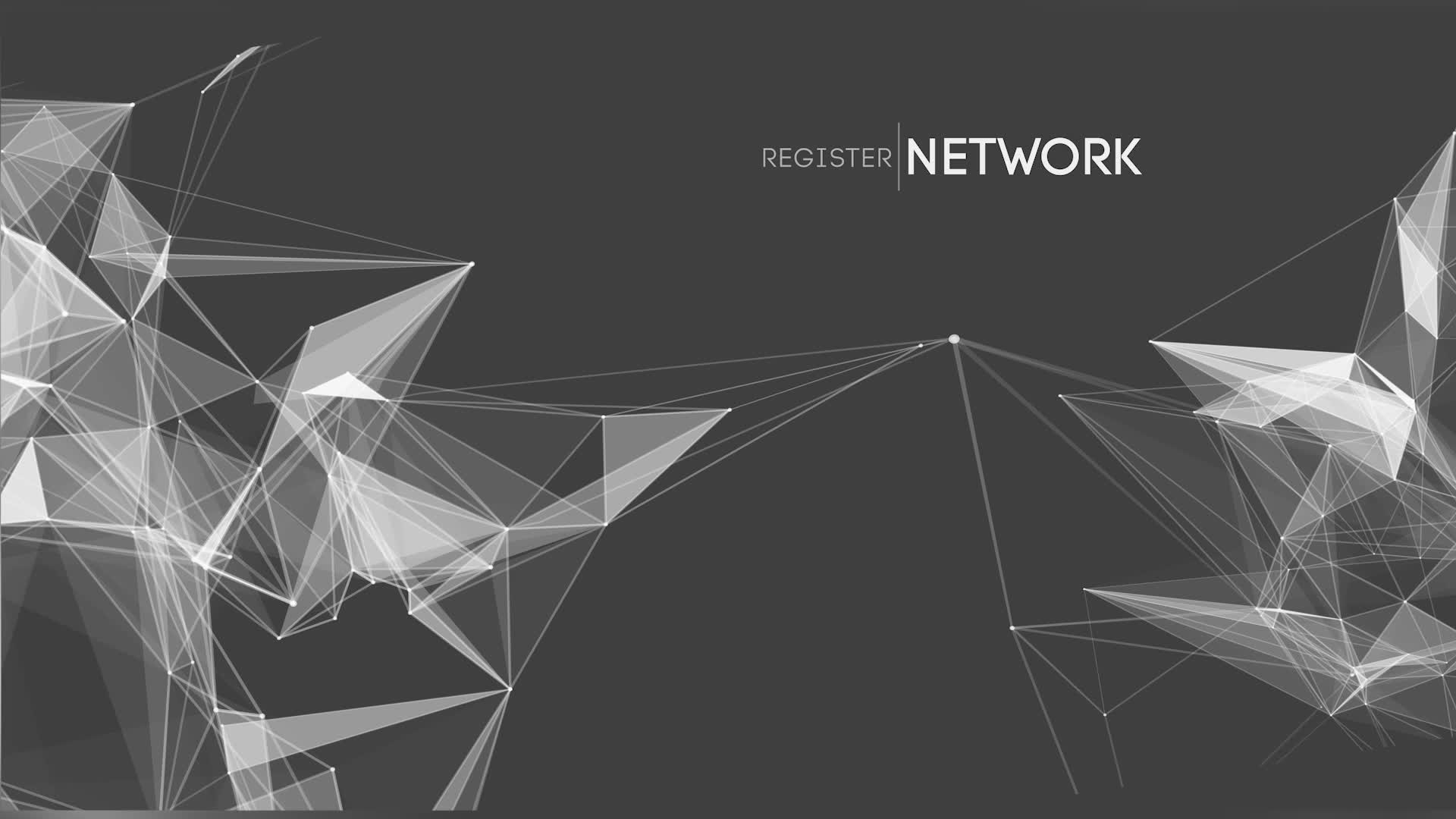 4k电子科技网络抽象几何点线面光影banner海报kv主视觉背景jpg图_哔哩