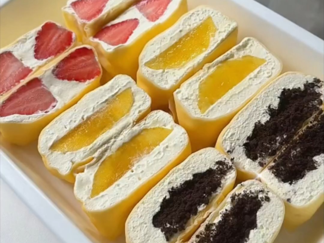 好吃的水果班戟 做法来袭