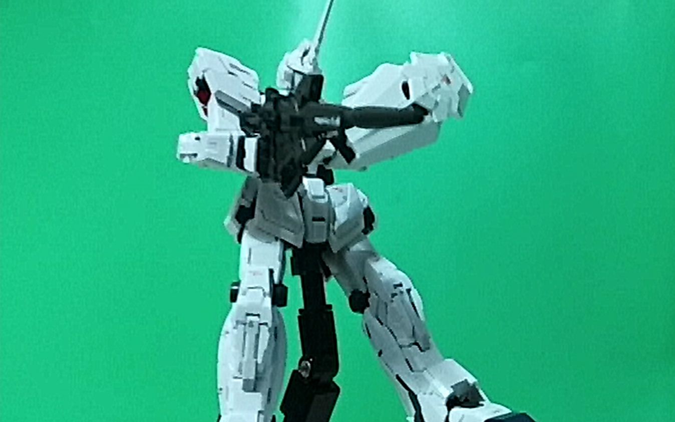 高达定格动画:新安洲vs独角兽高达