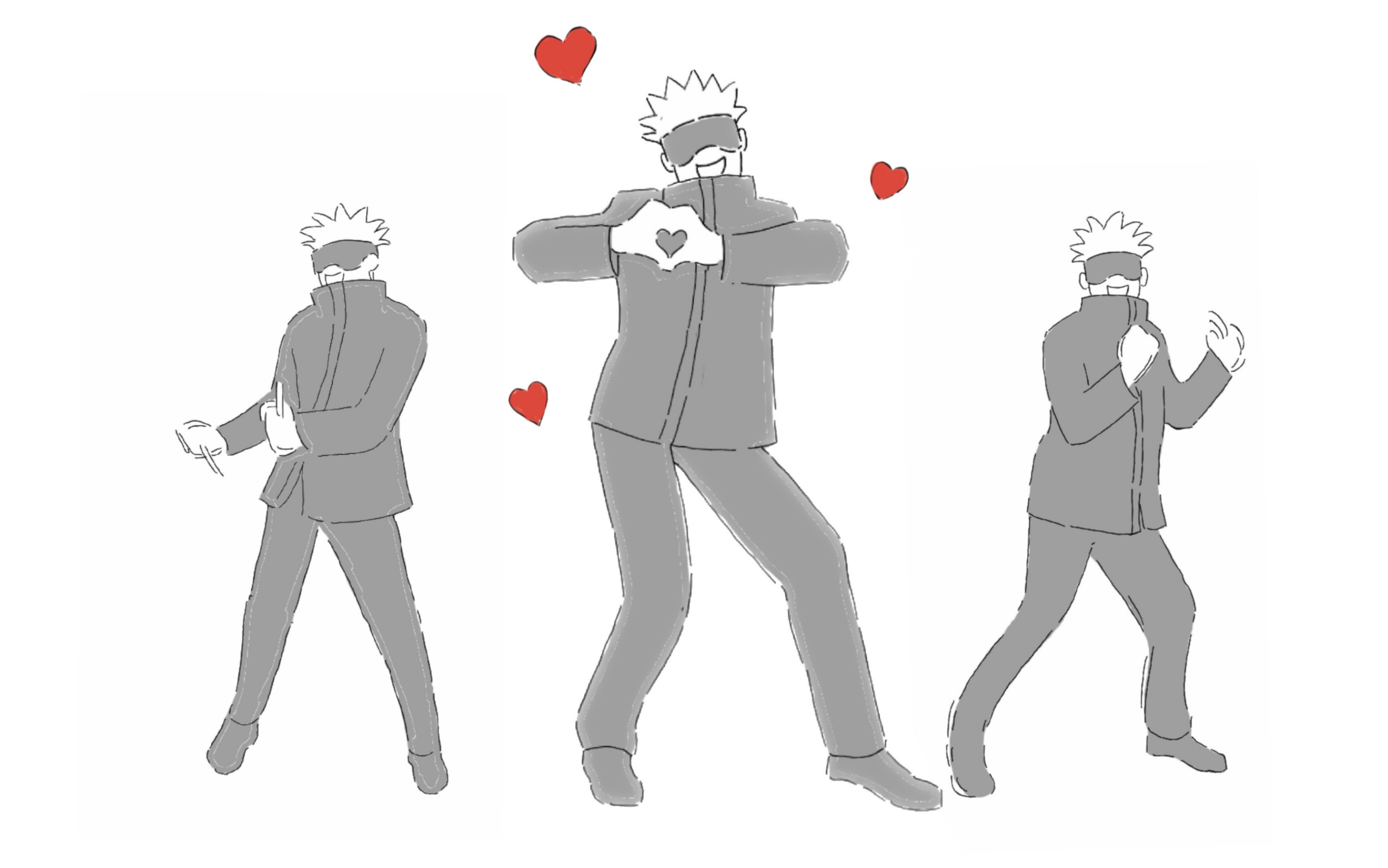 【自制小动画】爆肝三天!五条悟跳舞