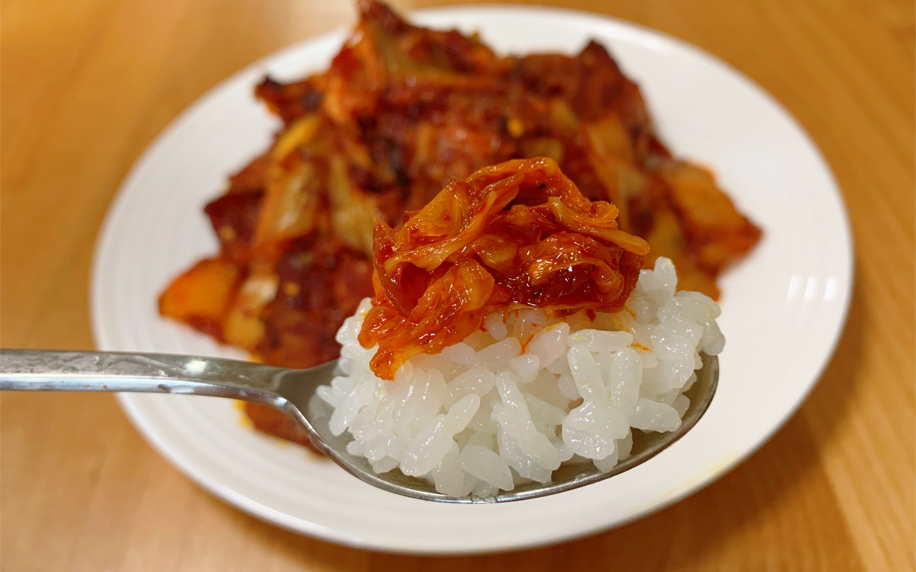 超级下饭的辣白菜炒五花肉,韩国人的家常菜