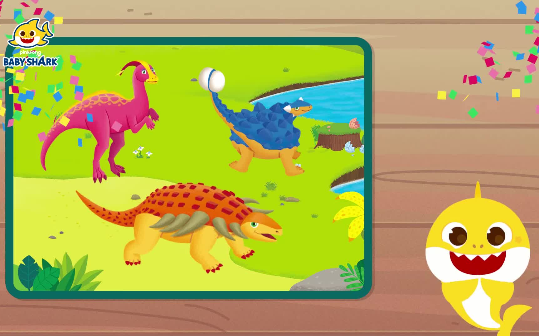 【15集全】pinkfong #与鲨鱼宝宝一起了解恐龙baby shark puzzle
