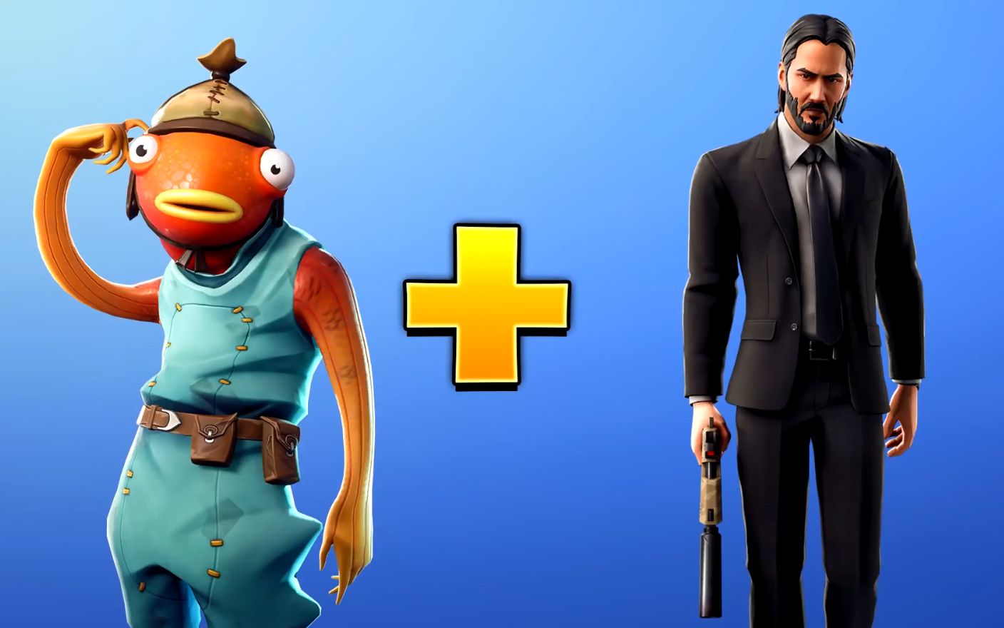 【堡垒之夜】西装怪鱼干?那些让你说出"你好骚啊"的鱼干自制风格