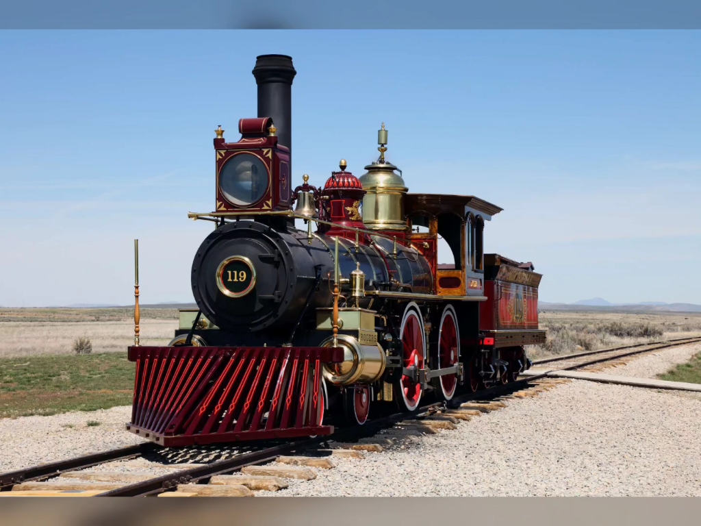 老式蒸汽机车