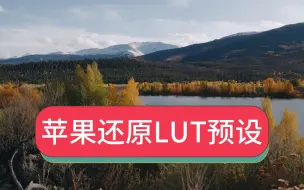 Download Video: 苹果官方iPhone手机Rec709视频Apple Log色彩还原LUT调色预设下载fcpx调色luts