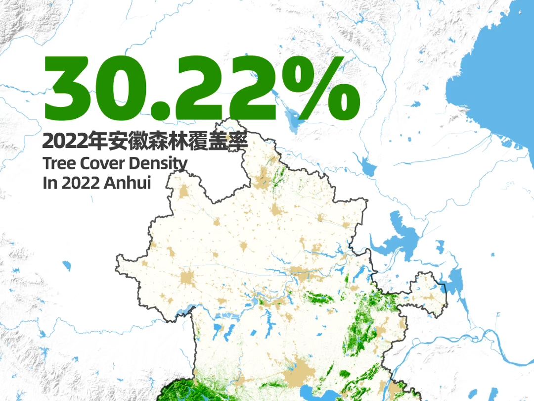 冰火两重天的安徽省森林覆盖率哔哩哔哩bilibili