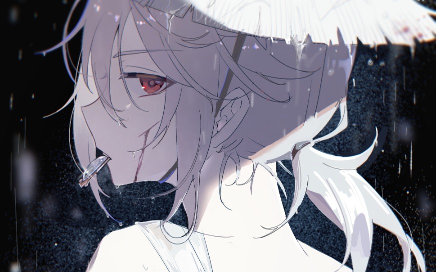 可是枫叶红时,总多离别" 视频素材来自暗猫の祝福_哔哩哔哩_bilibili
