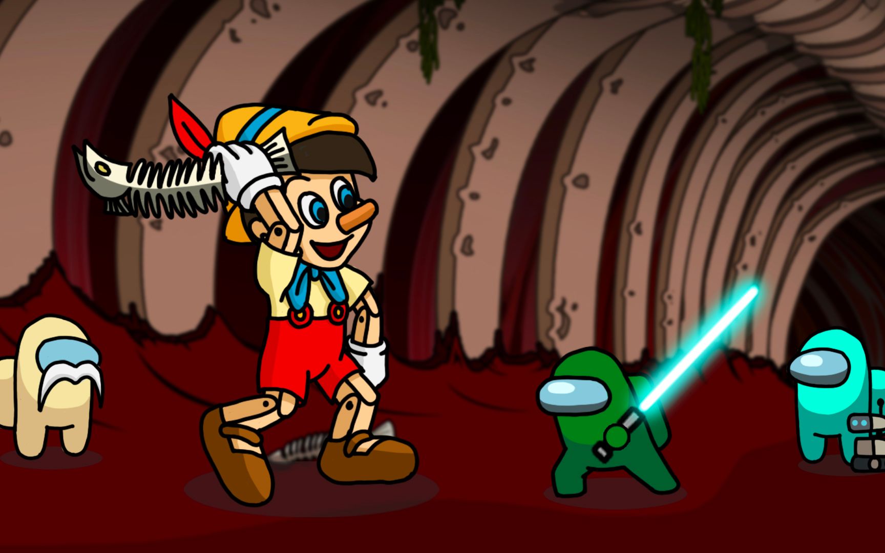 【aca动画】amongus 僵尸动画第一季60话