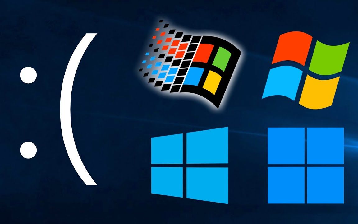 微軟windows操作系統崩潰藍屏演變:從windows3.1到windows11
