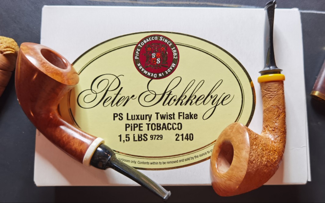 Peter Stokkybye PS Luxury Twist Flake (v)ps402扭切 香草味入门v草.成都老丁石楠木烟斗.哔哩哔哩bilibili