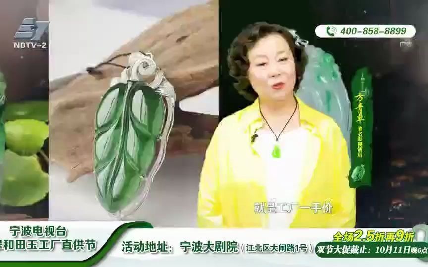 宁波电视台翡翠和田玉工厂直供节广告哔哩哔哩bilibili