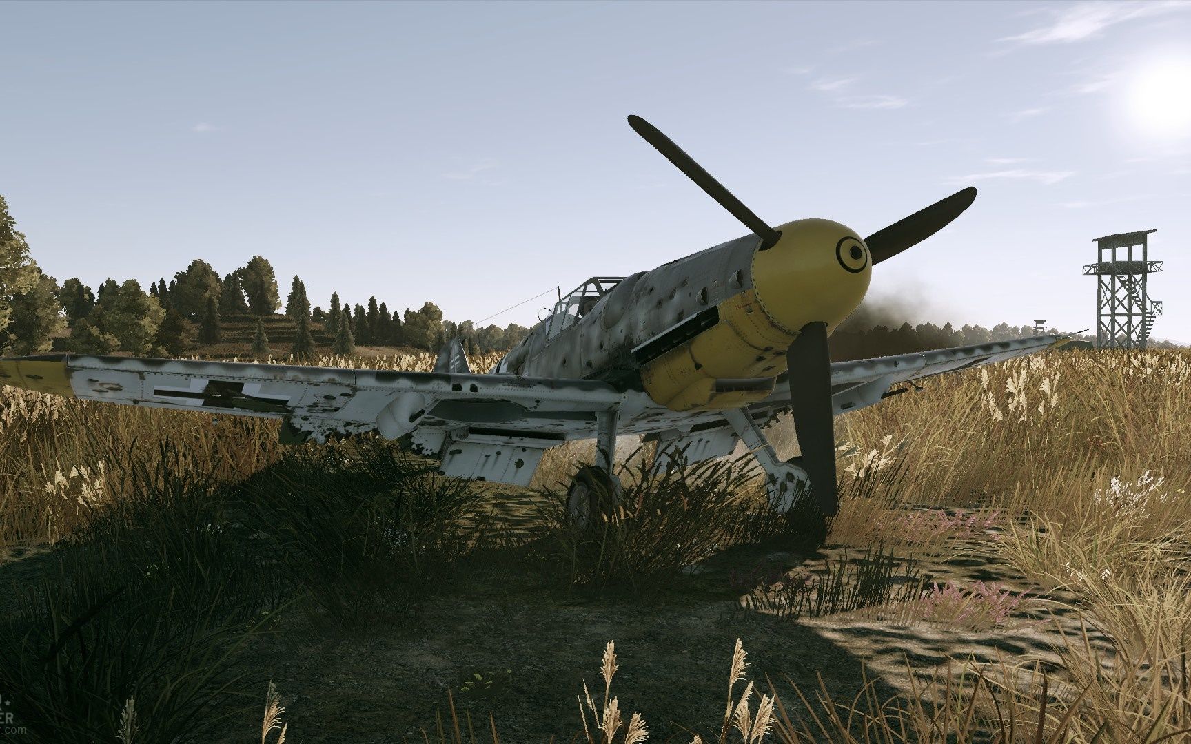 战争雷霆bf109e1全游最强涂油机击杀集锦