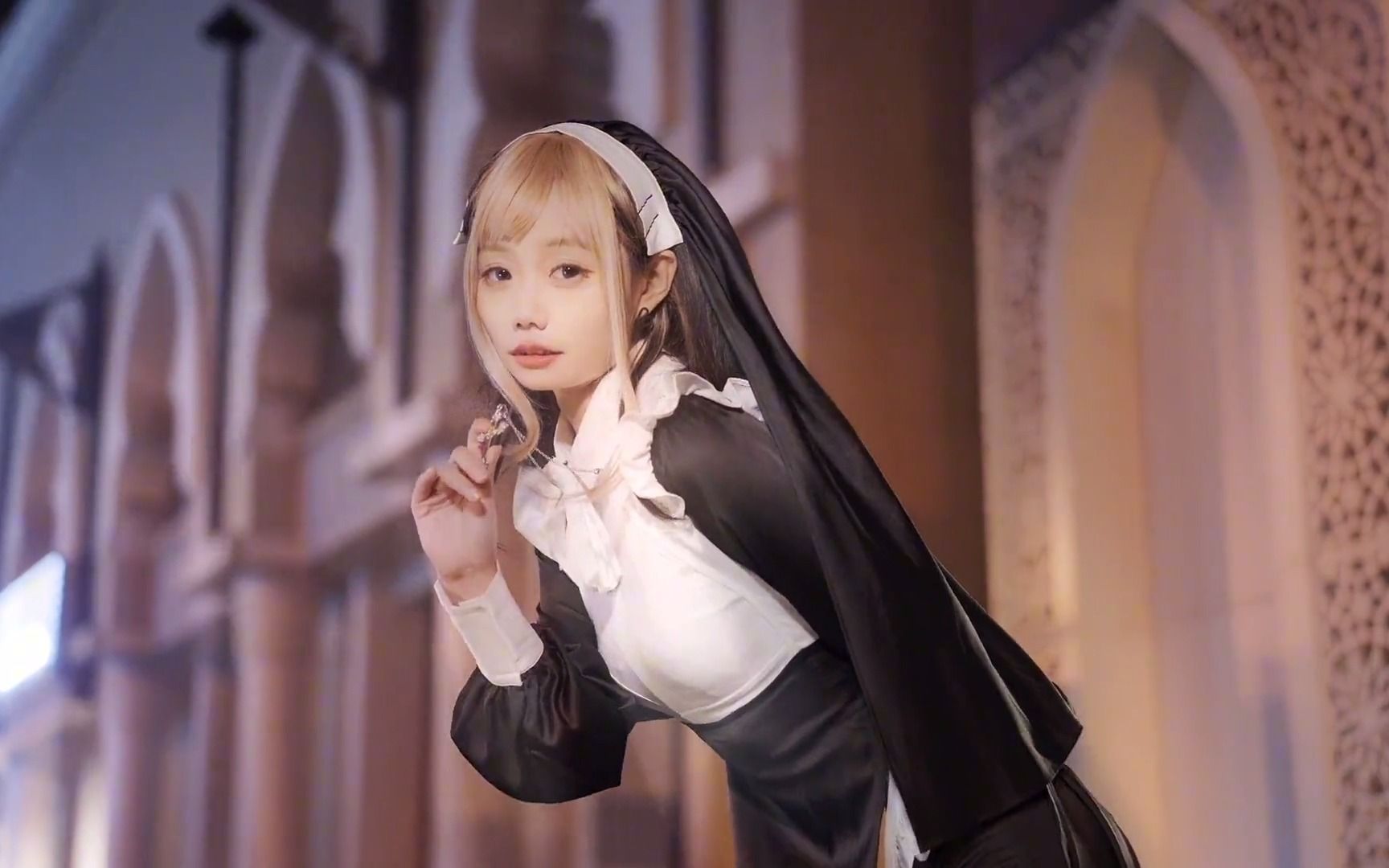 修女cos # 刷到的进来忏悔!