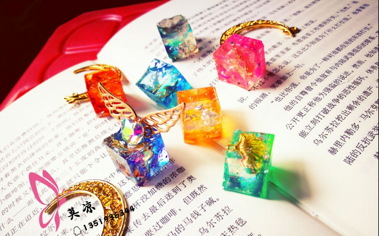 滴胶幻色方块教程_手工_生活_bilibili_哔哩哔哩