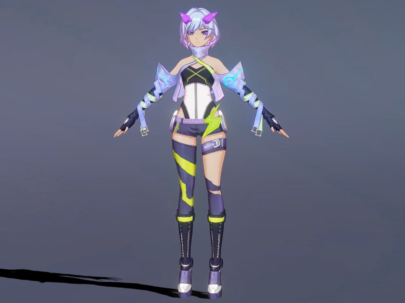 二次元卡通渲染模型