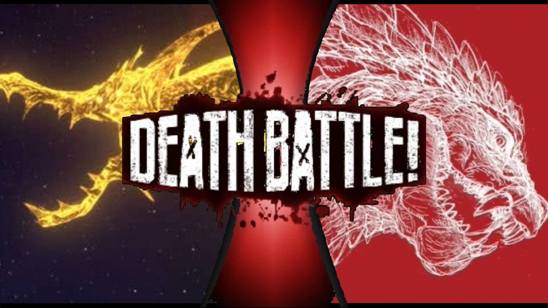 [图]噬星者基多拉投影VS奇点哥斯拉投影（DEATH BATTLE）