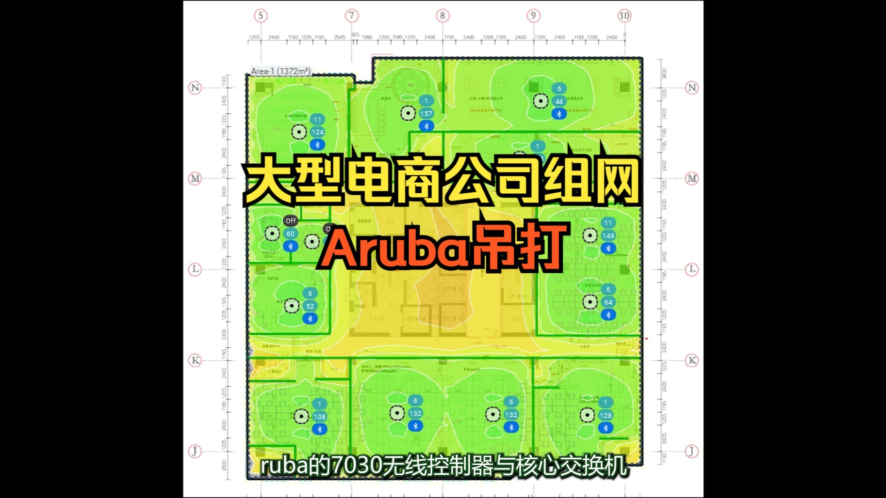 大型电商公司组网Aruba吊打哔哩哔哩bilibili