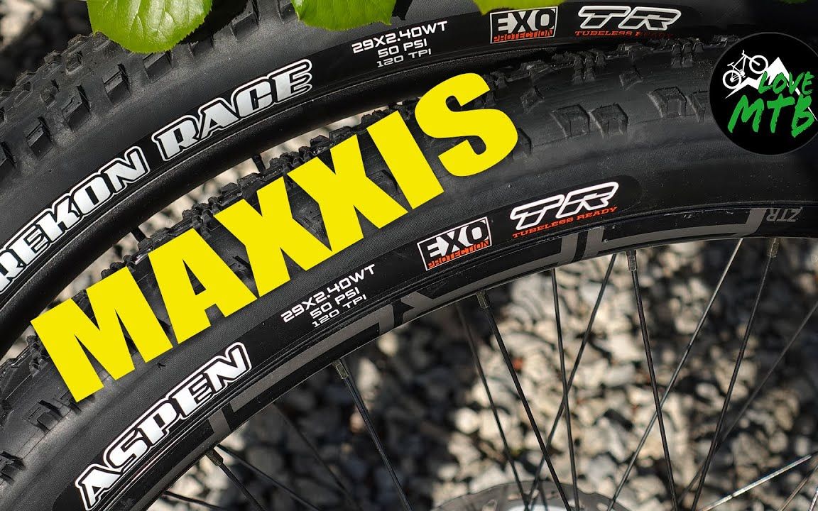 Maxxis Rekon Race和ASPEN 2.4 WT, XC Race轮胎对比哔哩哔哩bilibili