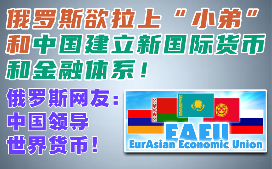 俄罗斯欲与中国建立新国际货币和金融体系!俄罗斯网友开心炸了!哔哩哔哩bilibili