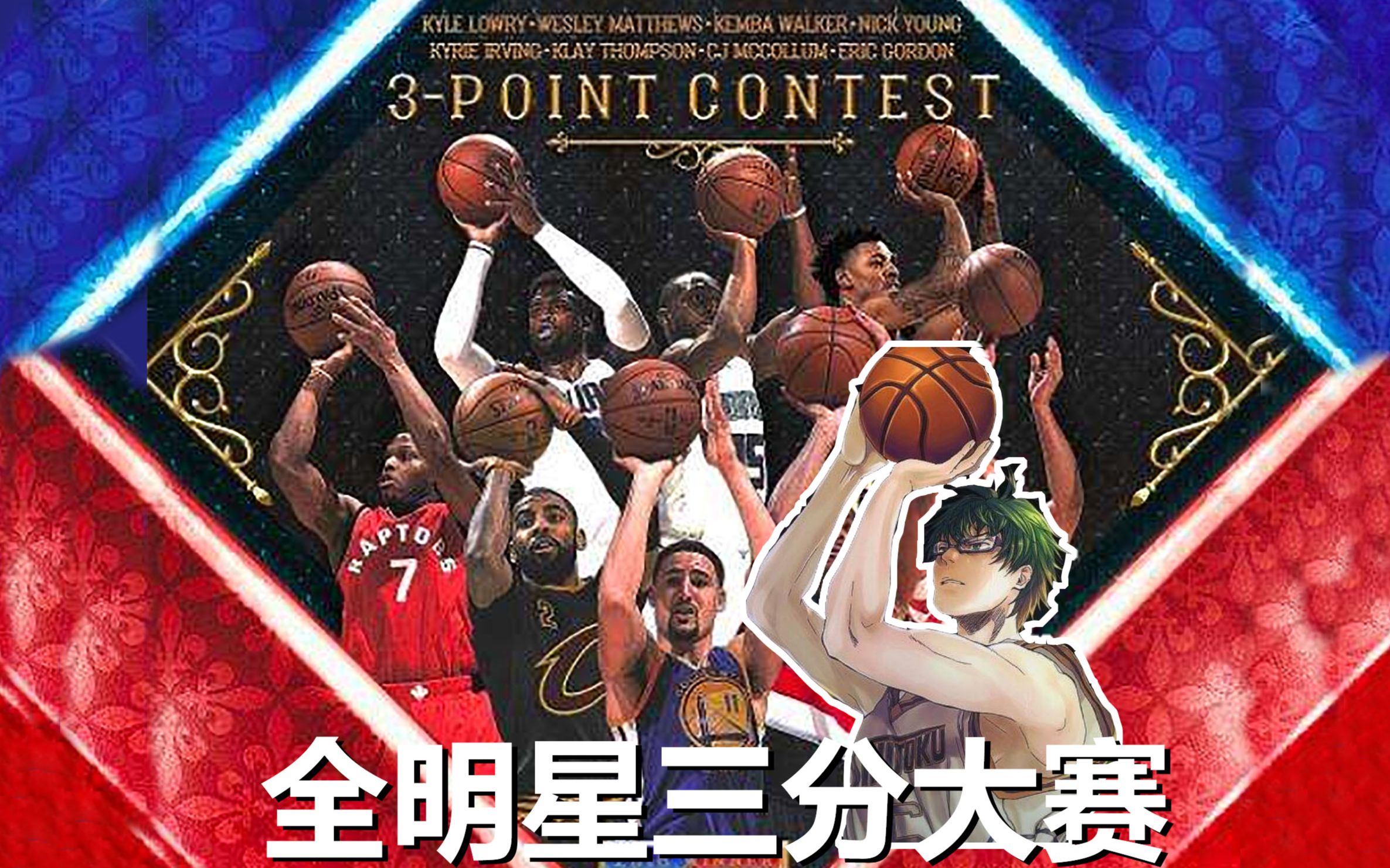 活动作品nba2k20绿间真太郎他终于来了全明星三分球大赛