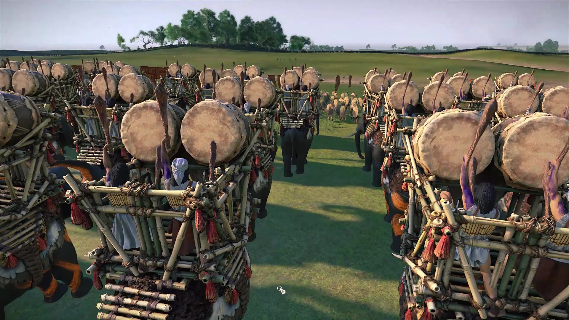 三国全战南蛮dlc新上初体验 象兵军阵表面势不可挡