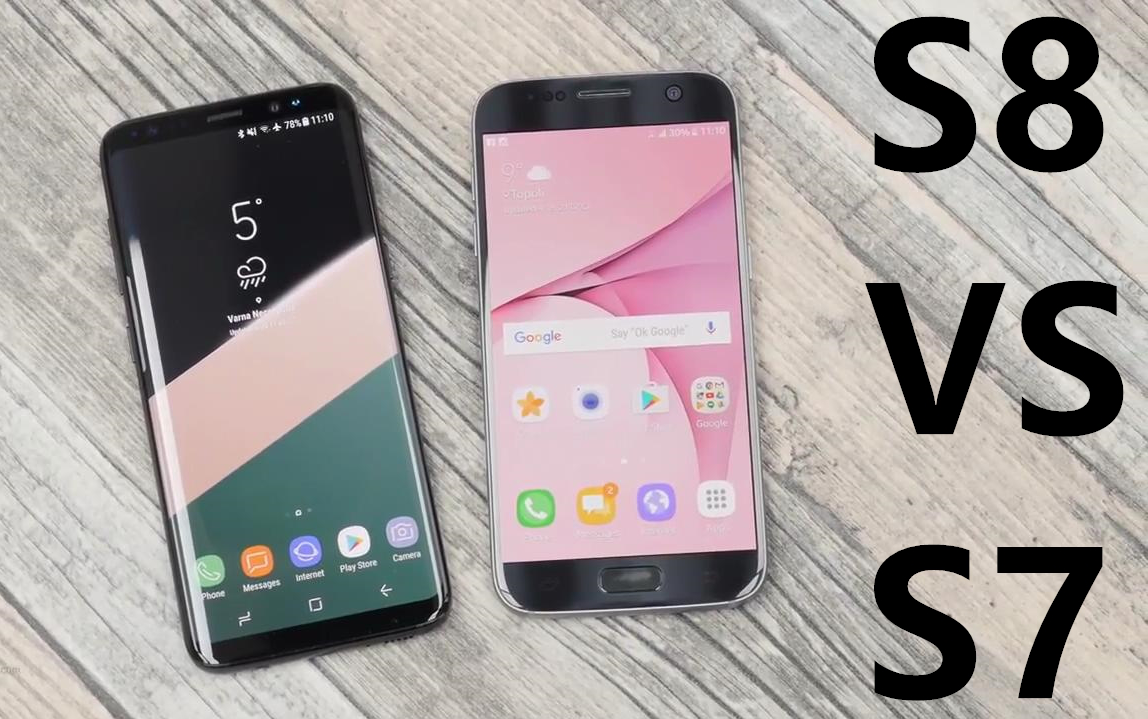 samsung galaxy s8 vs galaxy s7全方位對比