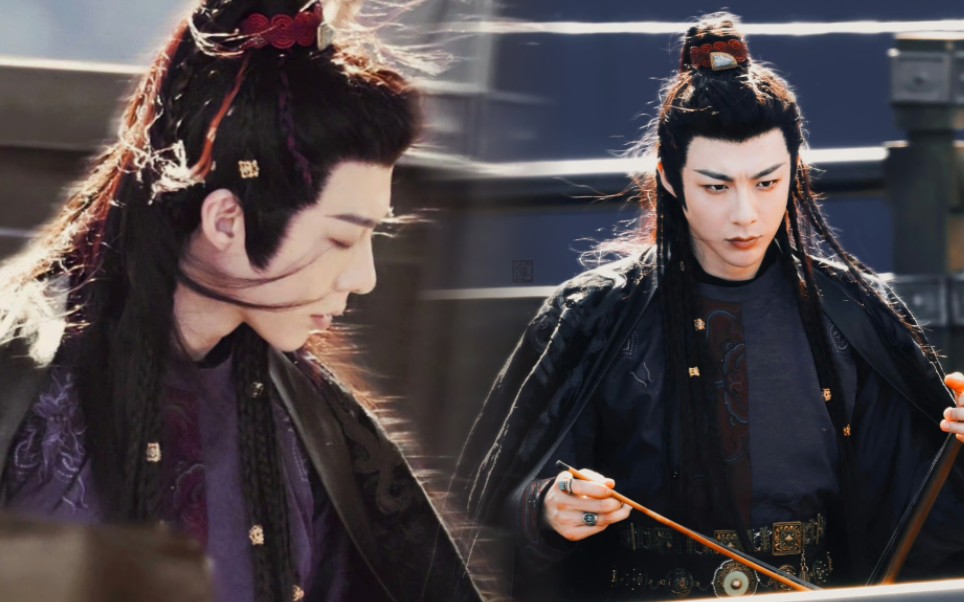 谁懂啊 燕子京藏青色唐装真的有点梦回皓都了 | 刘宇宁 | 珠帘玉幕