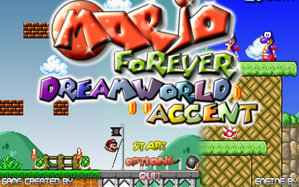 [图]【YST日常】Mario Forever Dreamworld Accent World Á（通关视频）