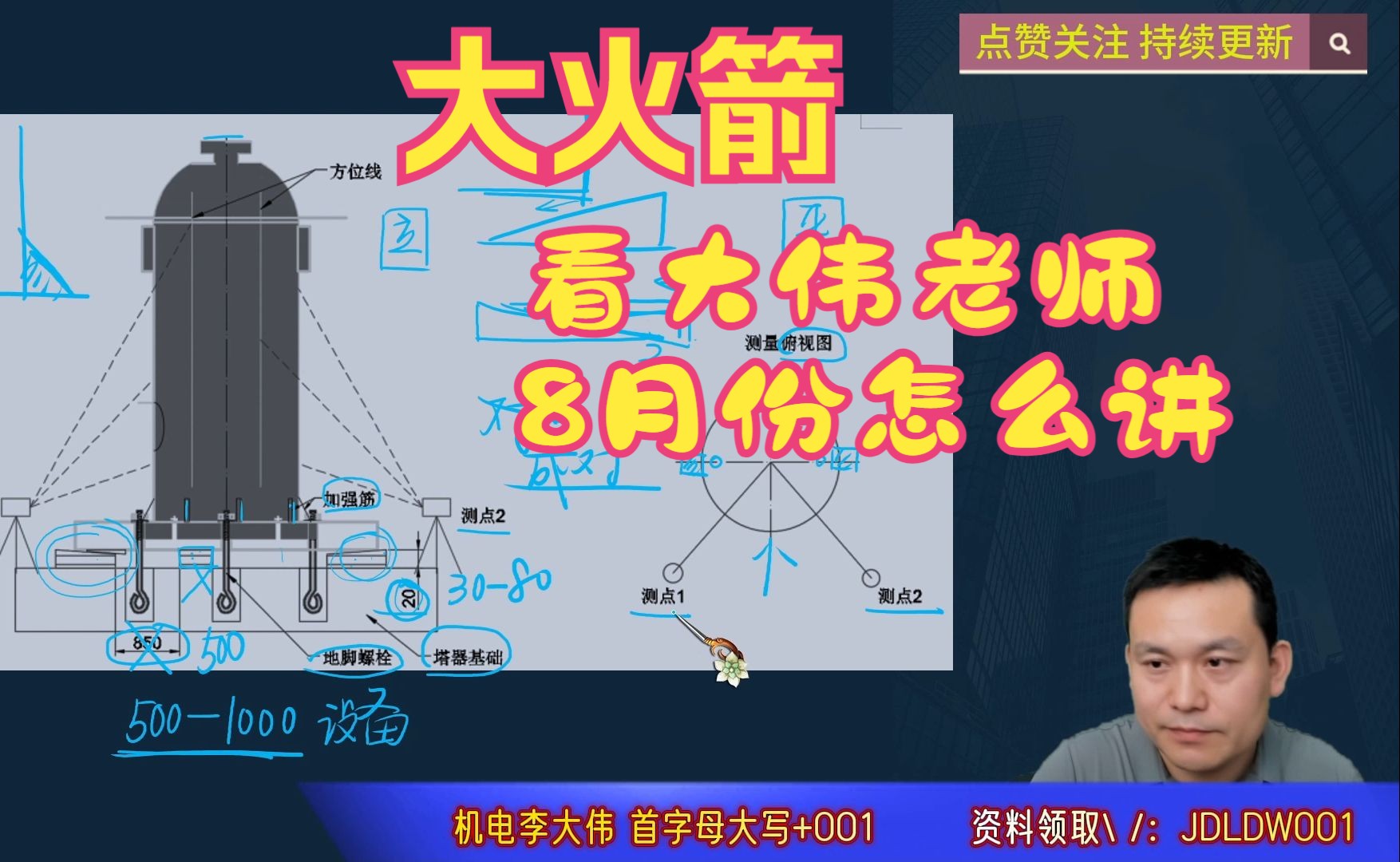 一建机电案例百题特训,你考过的大火火箭来啦!李大伟(李敬伟)主讲哔哩哔哩bilibili