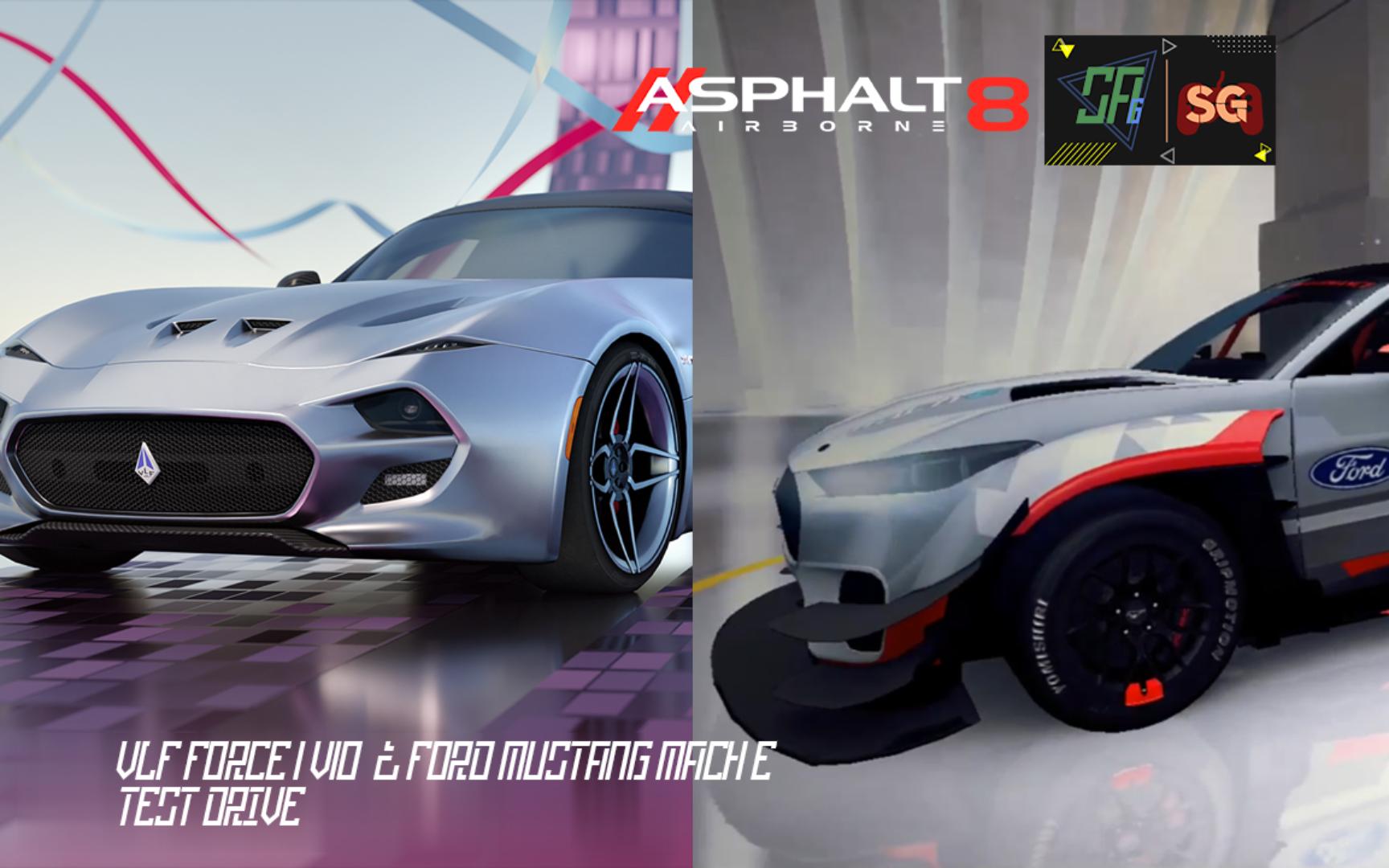 【狂野飙车8/a8】vlf force 1 v10 & ford mustang mach-e | 测试