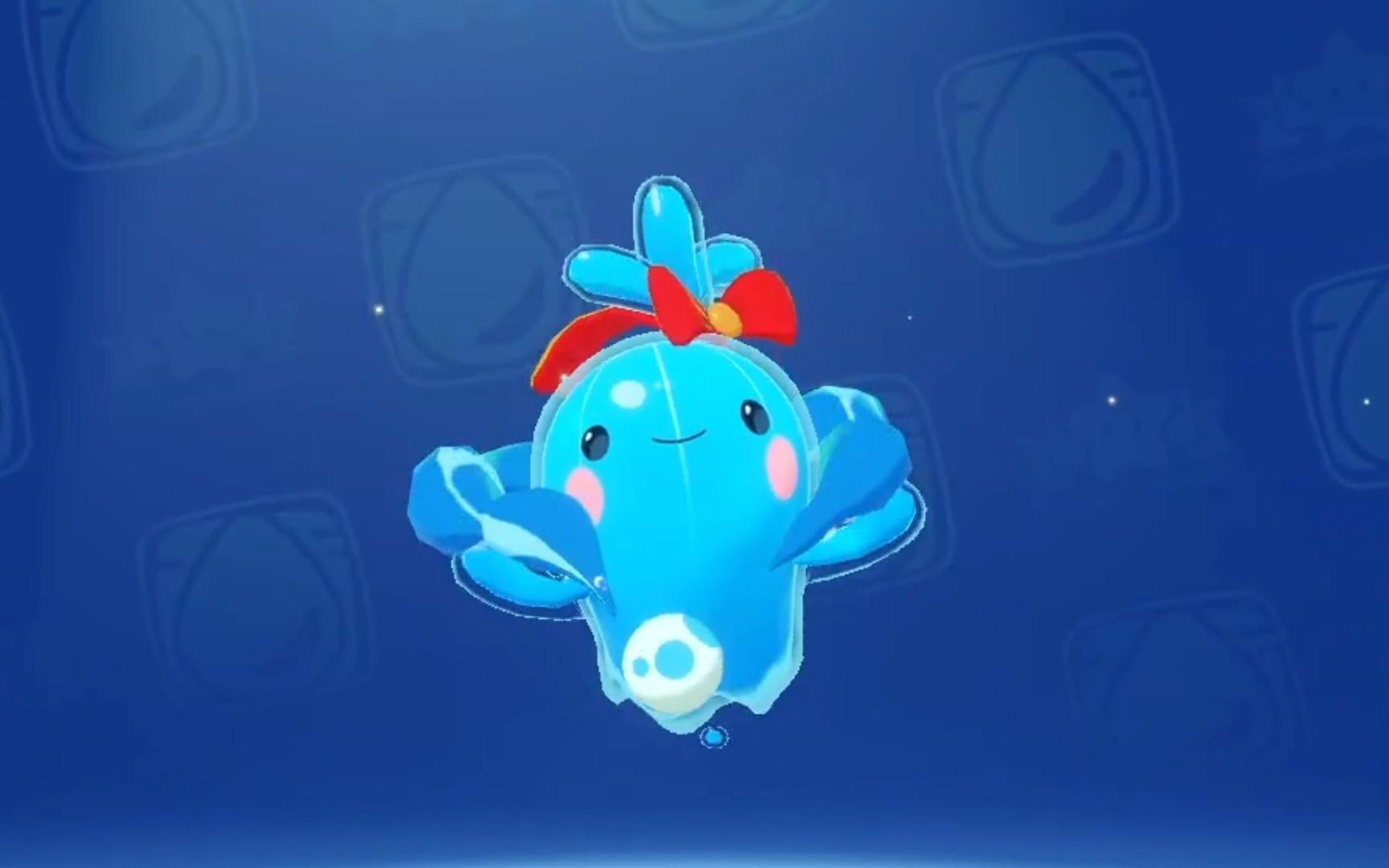 【洛克王国:世界】水蓝蓝进化波波拉