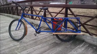 Télécharger la video: [自制加长自行车][DIY Cargo Bike - Turning an old mountain bike into a cargo hauler]转载侵删