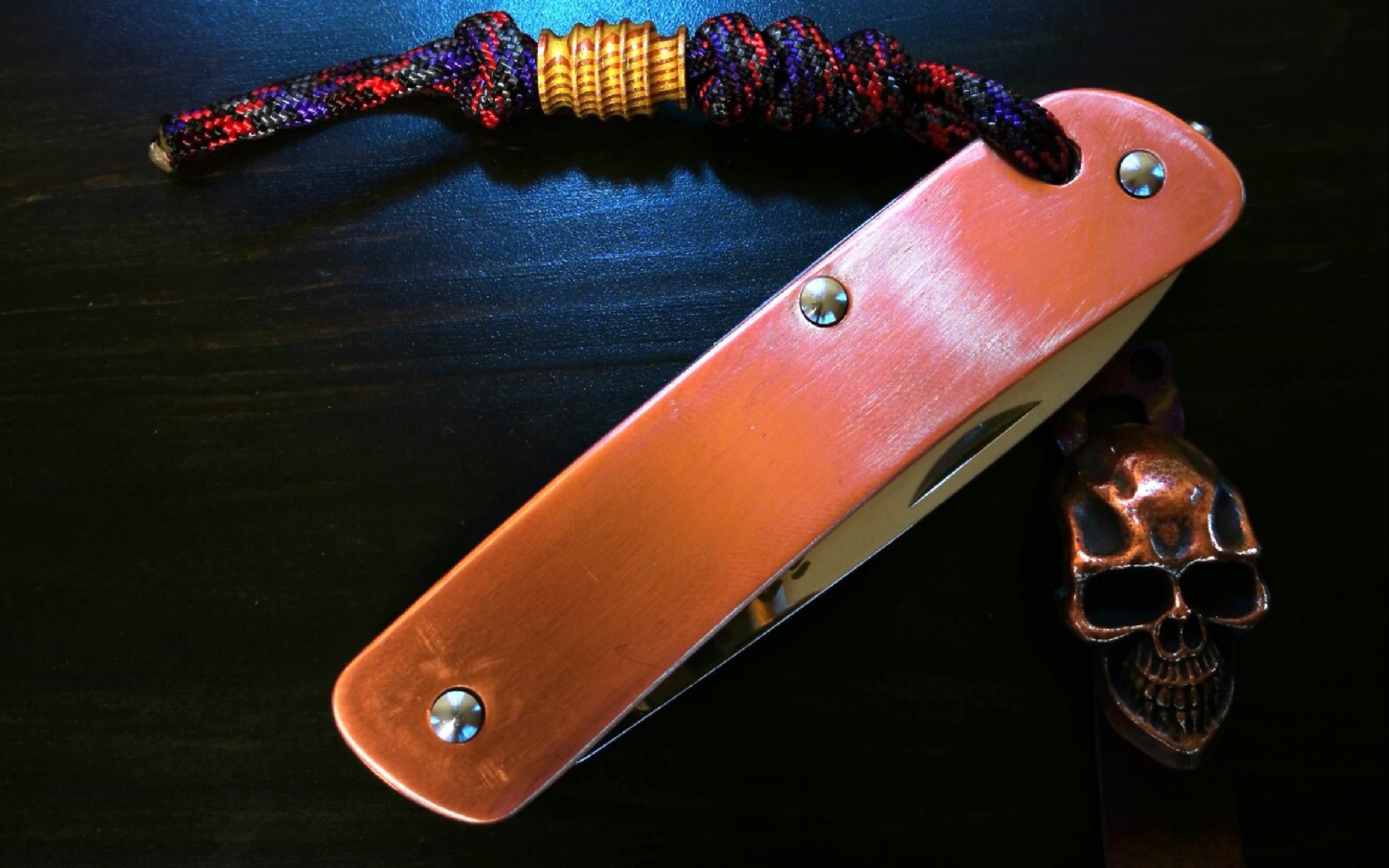 原野评测第七期三层夹心小口袋刀三刃木wa711