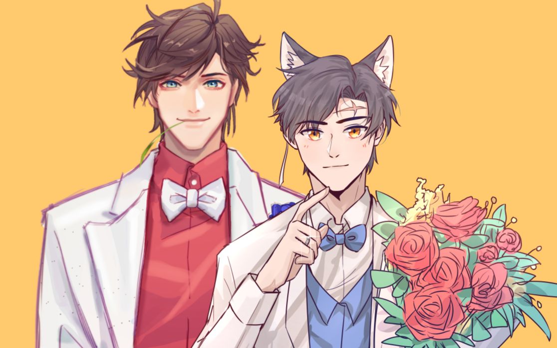 王者荣耀手书白曜狗狗诗人