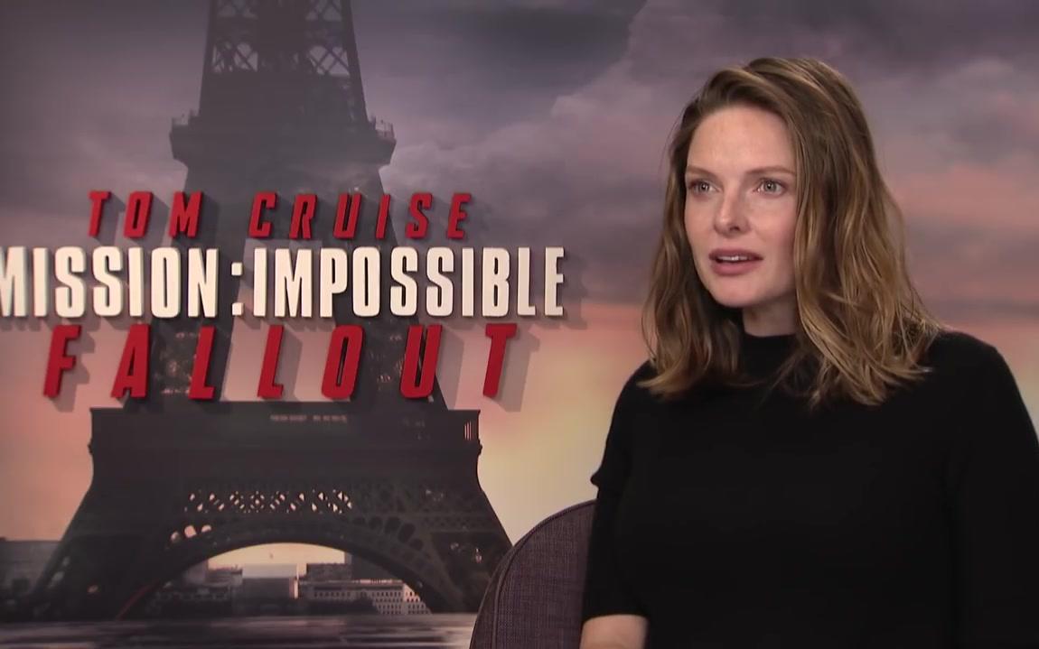 [图]Rebecca Ferguson | Mission Impossible：Fallout Cast Interviews