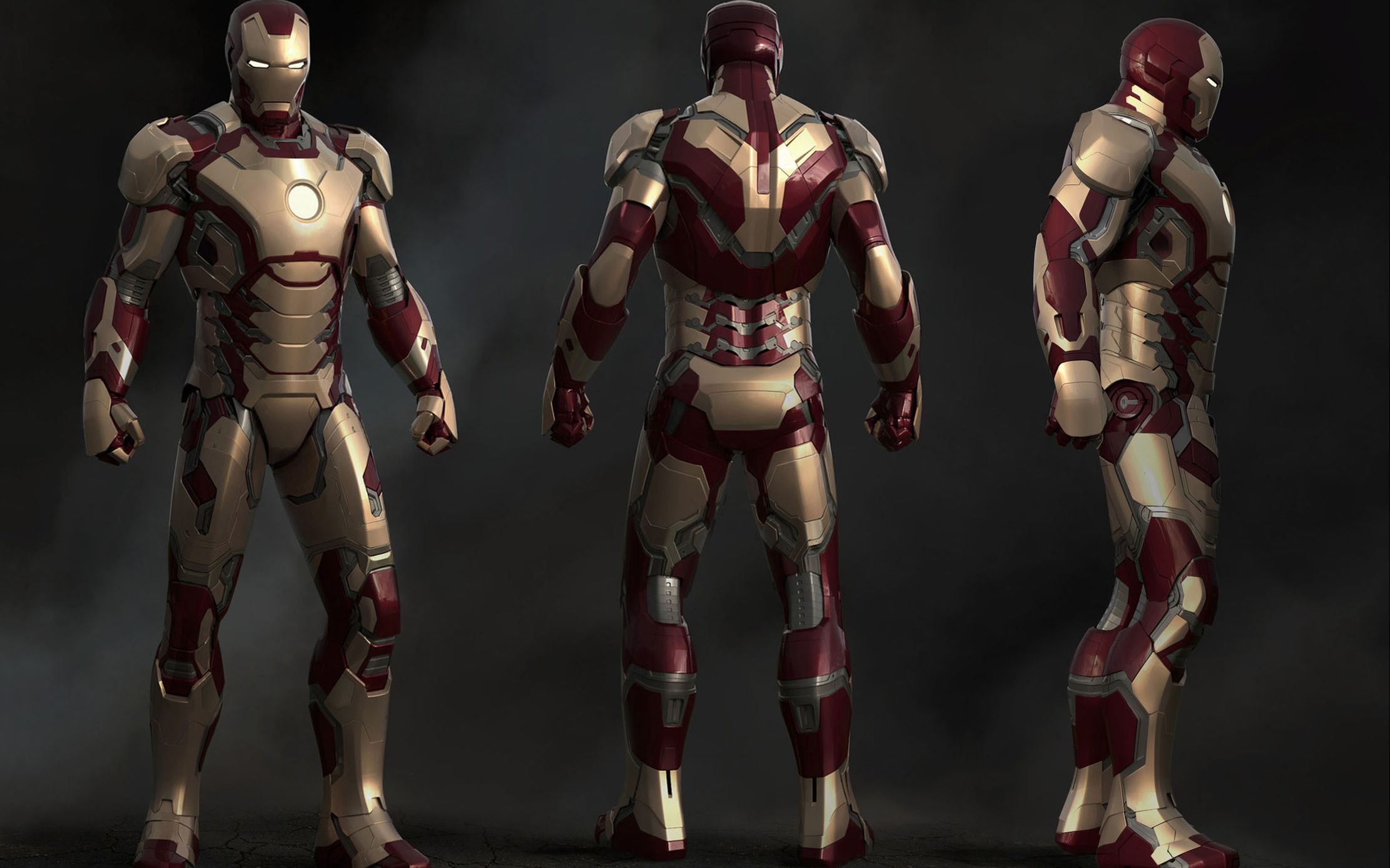 maya钢铁侠建模全流程3d建模